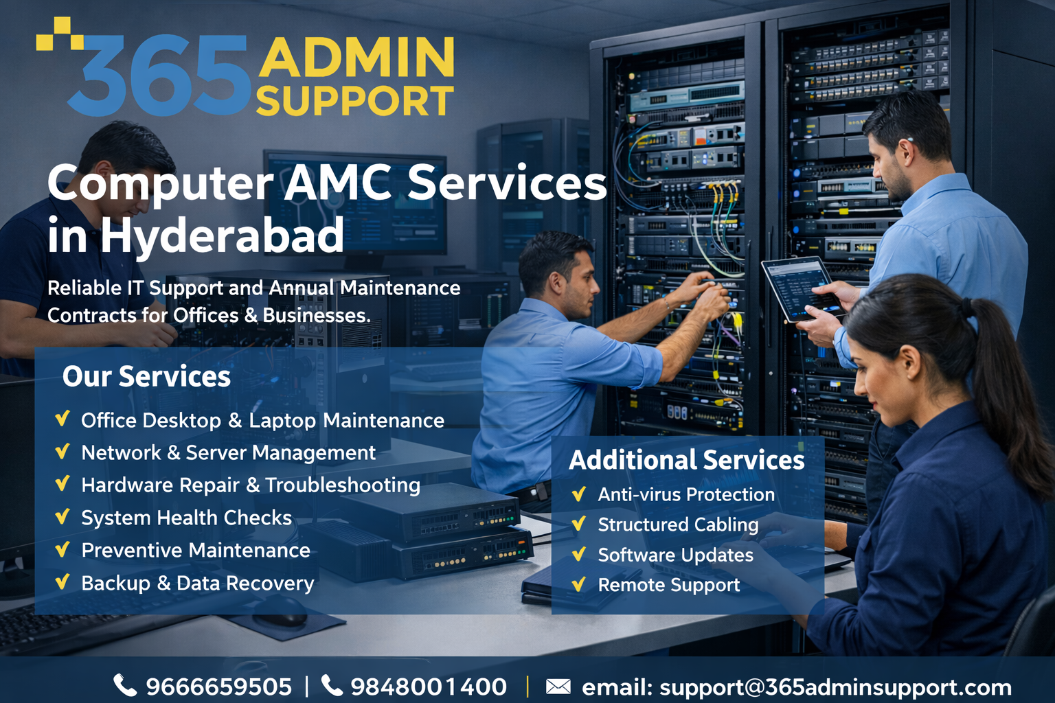 Annual Maintenance Contract (AMC) Services — Hyderabad