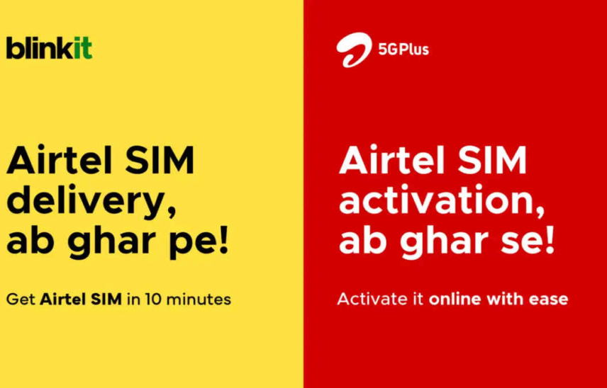 Get Your Airtel SIM Card Delivered in Just 10 Minutes with Blinkit: Here’s How to Activate It