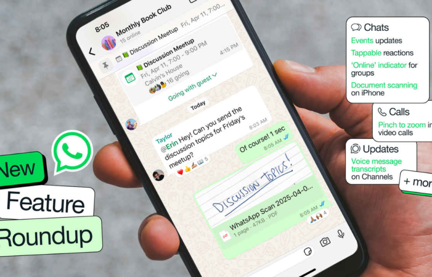 WhatsApp Introduces Exciting New Features for Chats, Calls, and Channels