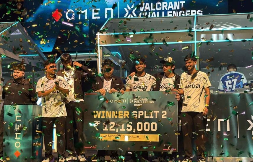 rewrite this title Revenant X Spark wins ₹12 Lakh at the Omen Valorant Challengers South Asia Split 2: Here’s what happened